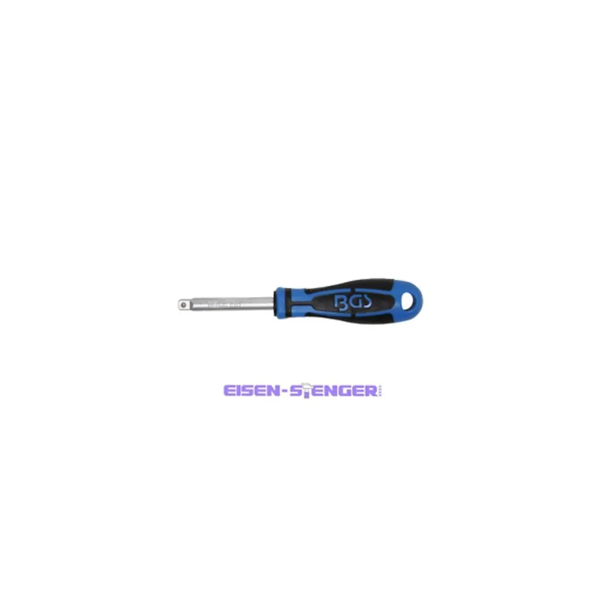 BGS Bohrer- und Bitset 216, ergonomischer 2-Komponenten-Griff, verchromte Oberfläche 2