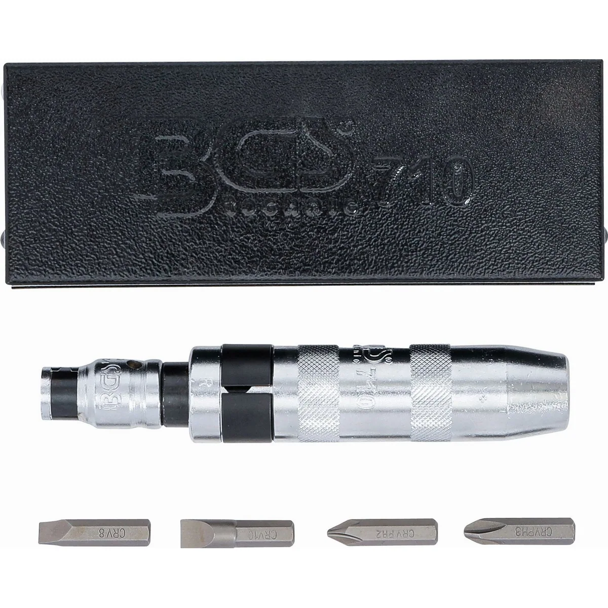 BGS Hand-Schlagschrauber-Satz, robust, 5-teilig mit 4 Bits 5