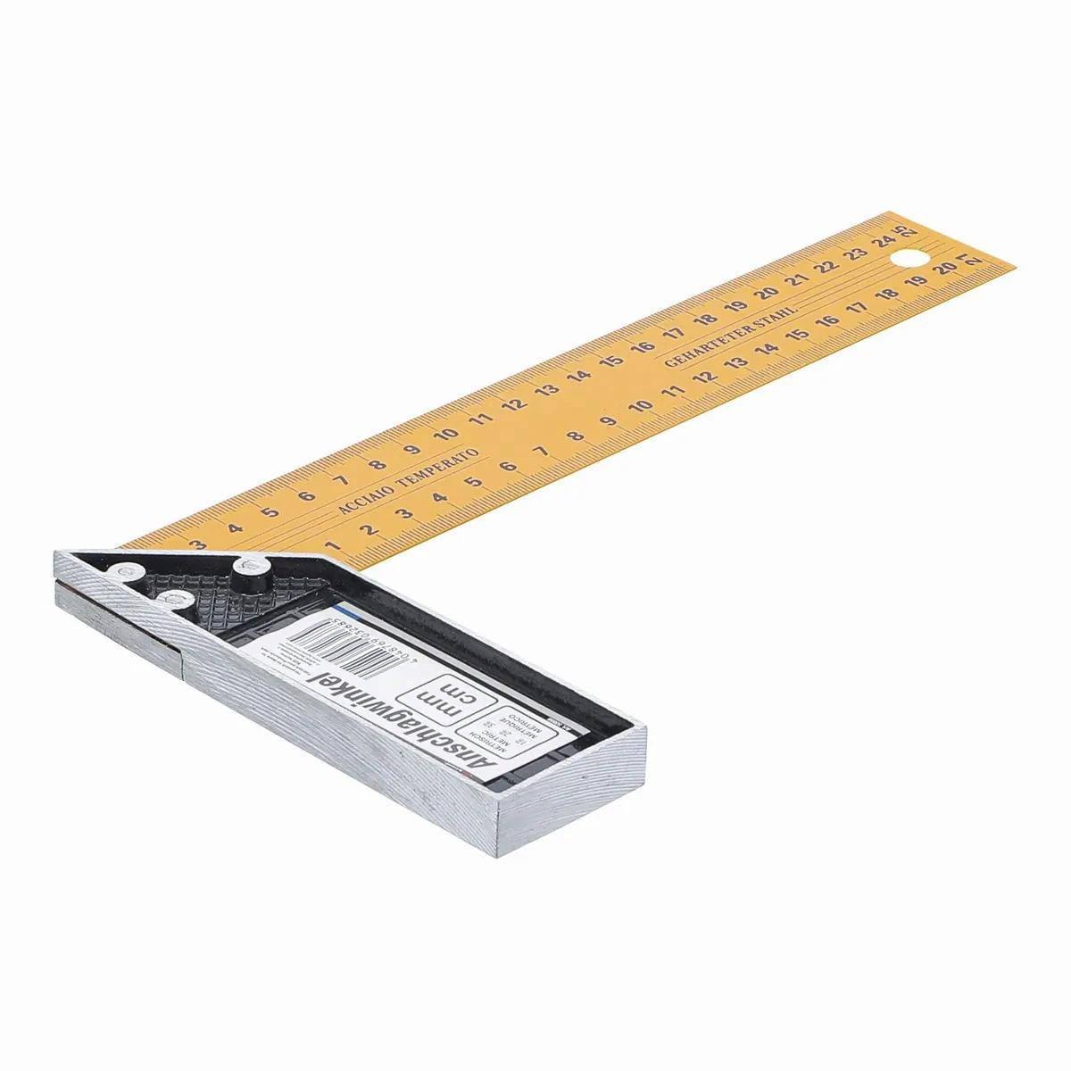 BGS Do it yourself Anschlagwinkel 250 mm, gehärteter Messschenkel, präzise Skalierung, vielseitig einsetzbar 2