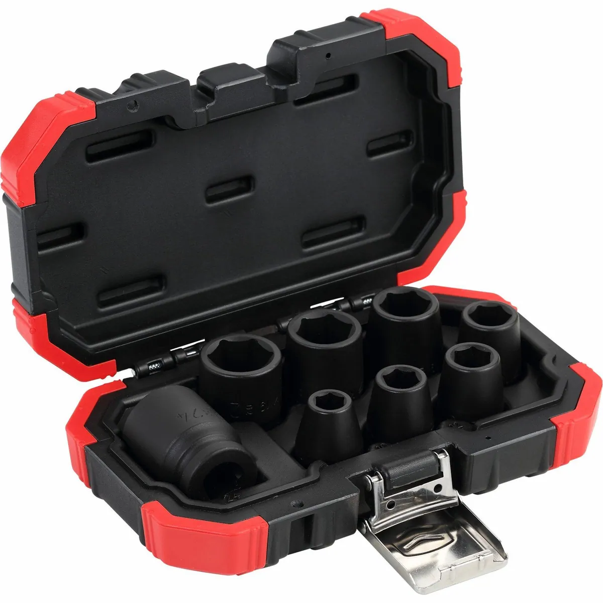 Gedore R63003008 Steckschlüssel-Satz, 8-teilig, präzise Maschinenbetätigung