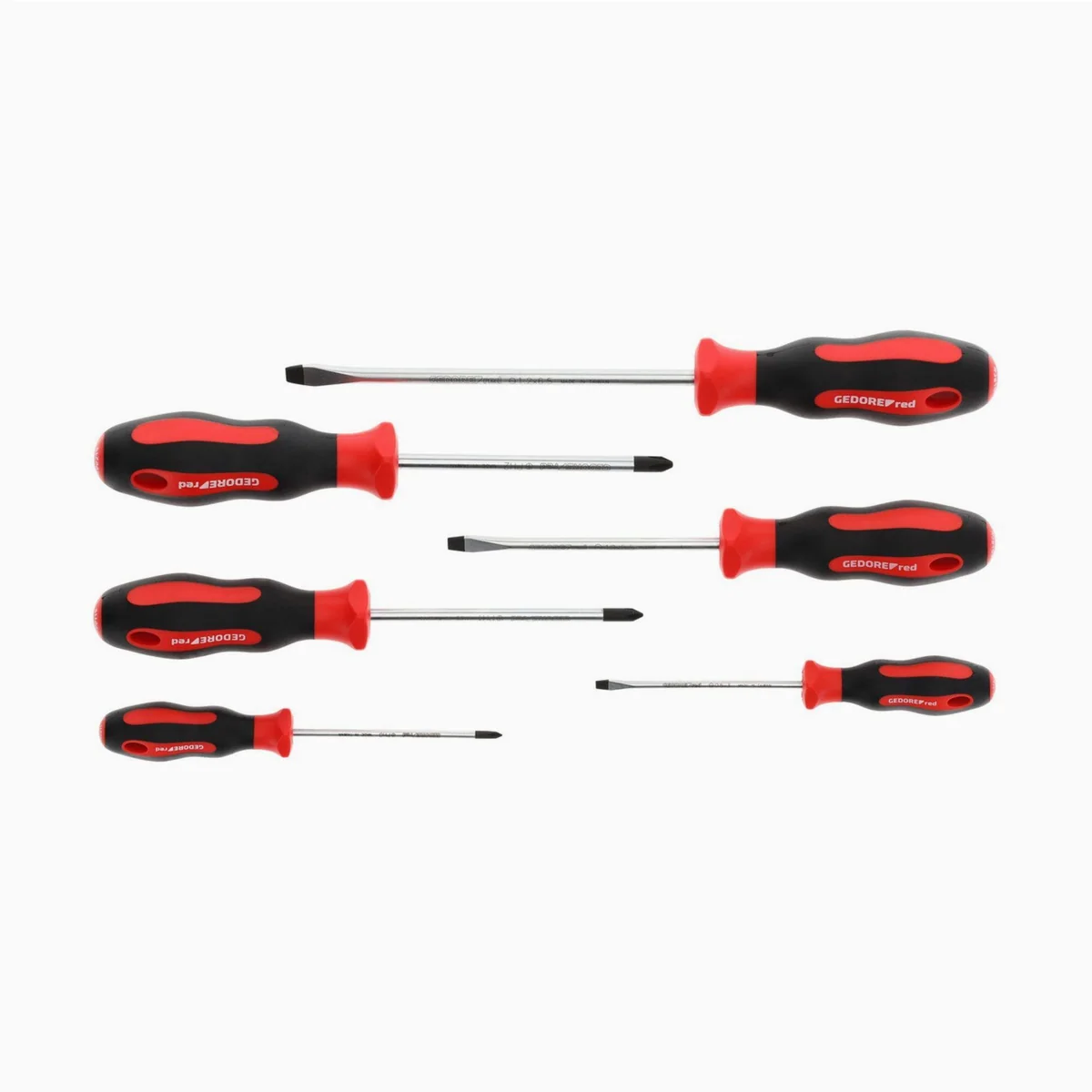 Gedore Red Schraubendreher Set 6-teilig, ergonomisch, langlebig, vielseitig 2