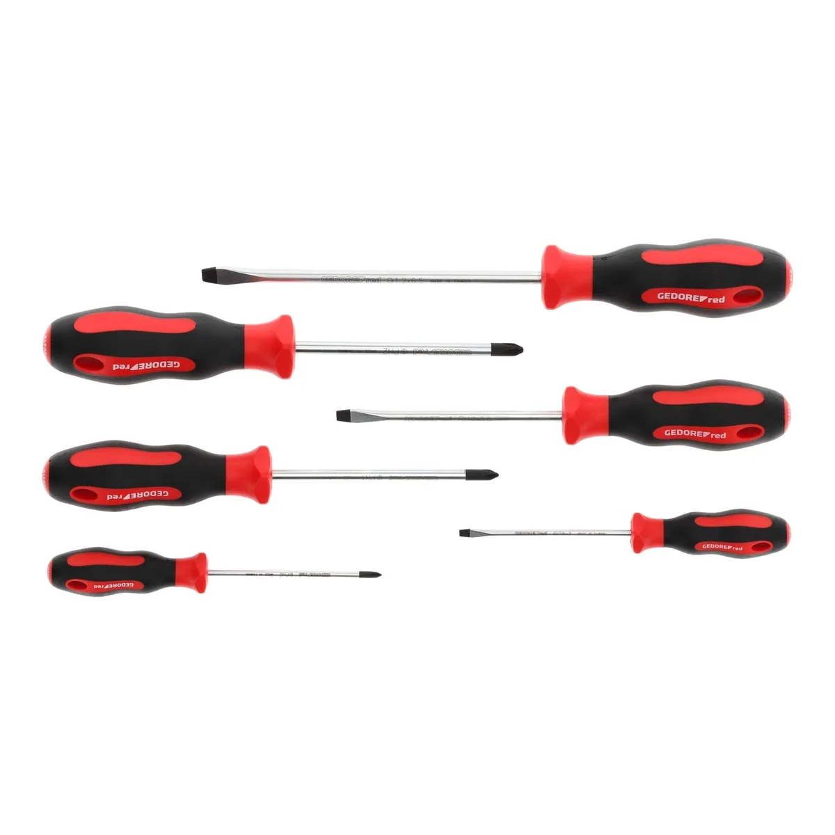 Gedore Red Schraubendreher Set 6-teilig, ergonomisch, langlebig, vielseitig 5