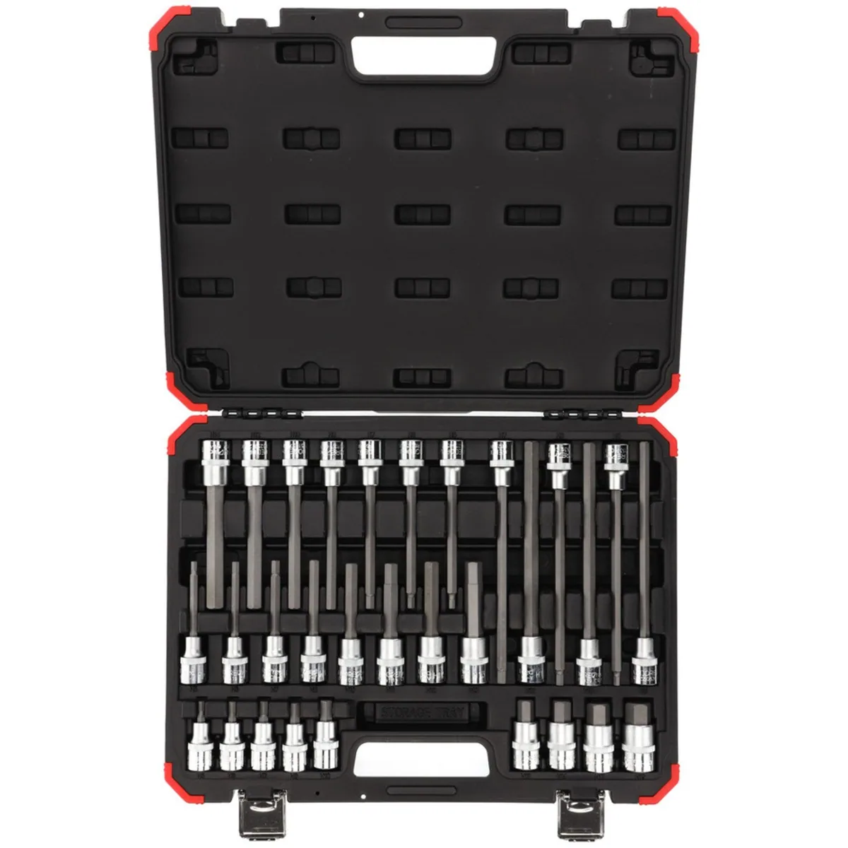Gedore R68003030 Werkzeugset, 30-teilig, Innen-Sechskant, langlebiger Koffer