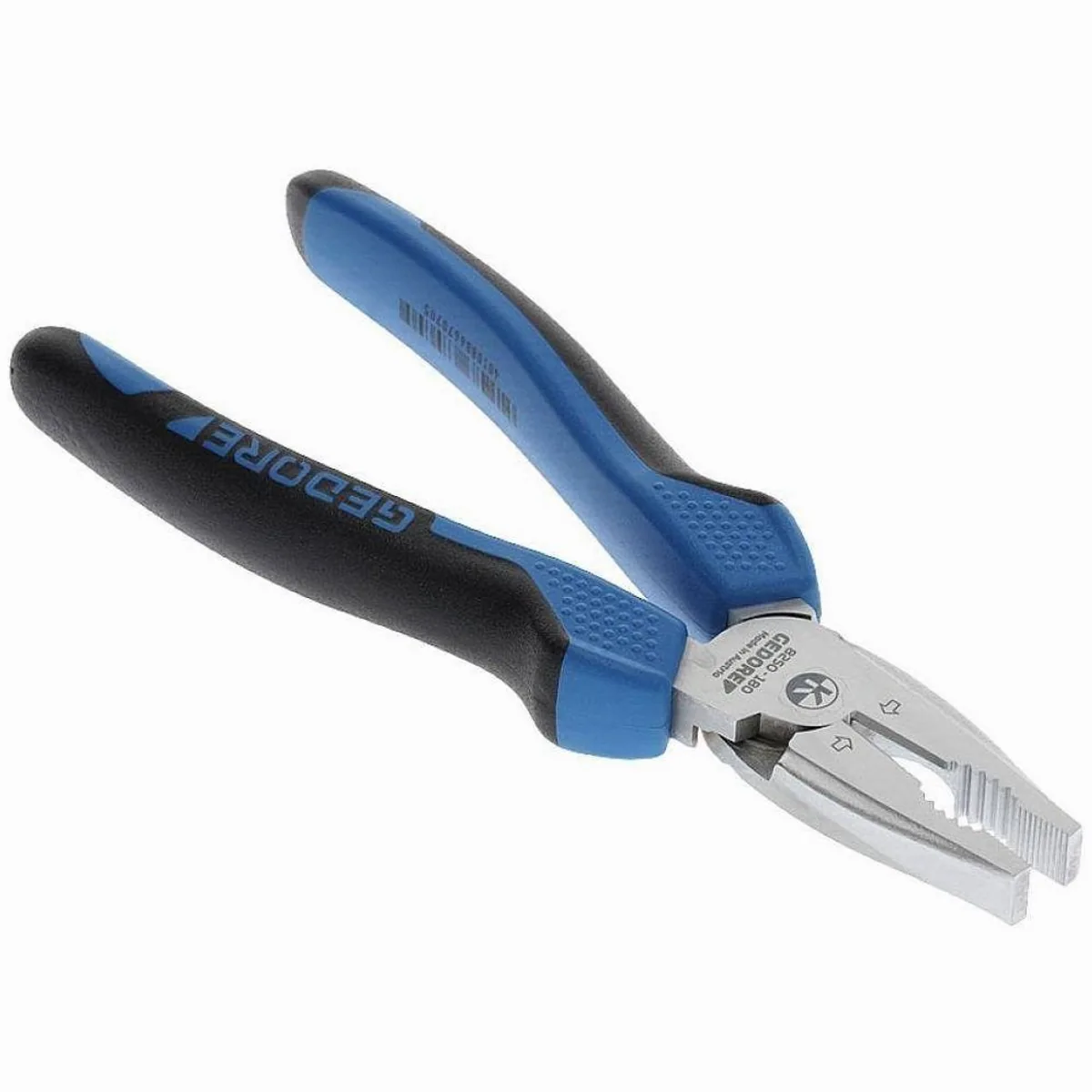 Gedore Kombizange 180 mm, ergonomischer 2K-Griff, DIN ISO 5746 4