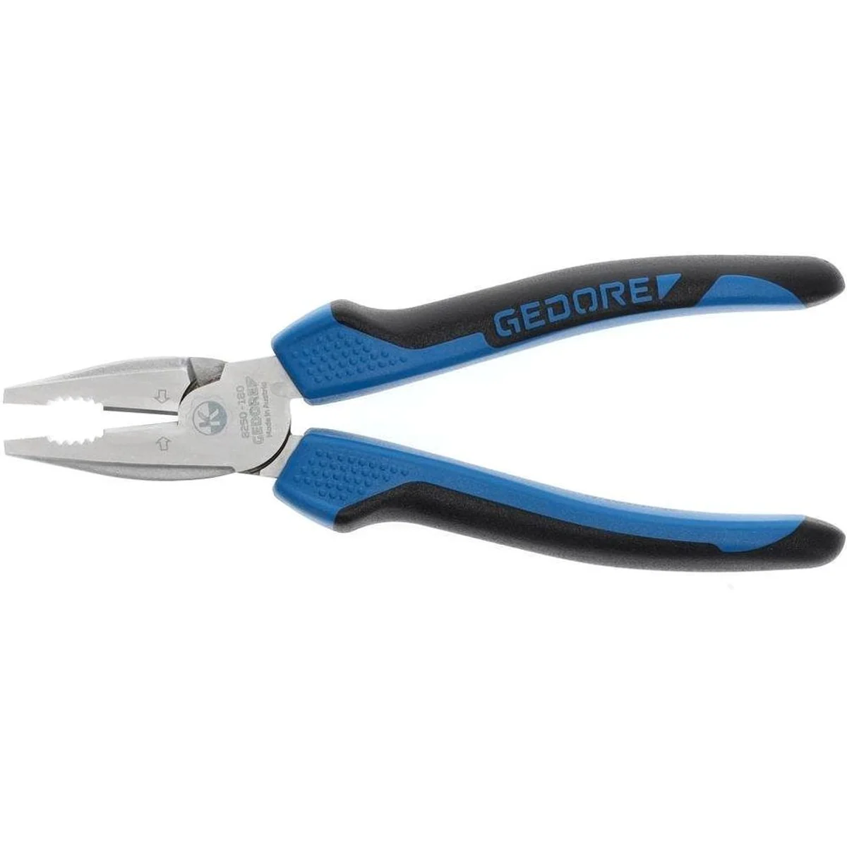 Gedore Kombizange 180 mm, ergonomischer 2K-Griff, DIN ISO 5746 5