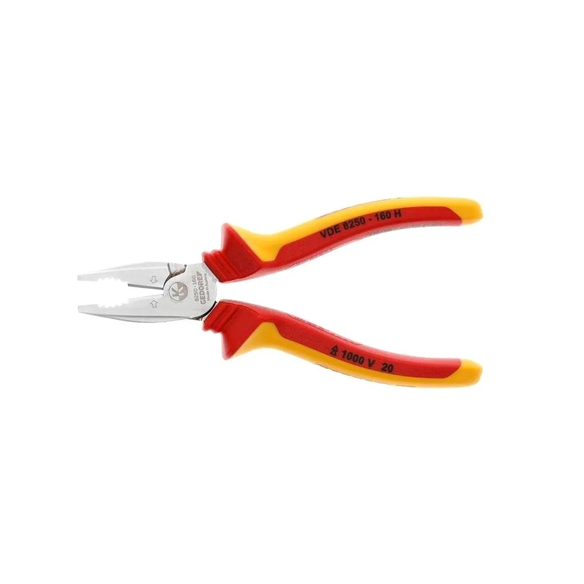 Gedore VDE-Kraft-Kombizange, isoliert, 160 mm — optimale Kraftübertragung, ergonomisches Design, hohe Präzision 5