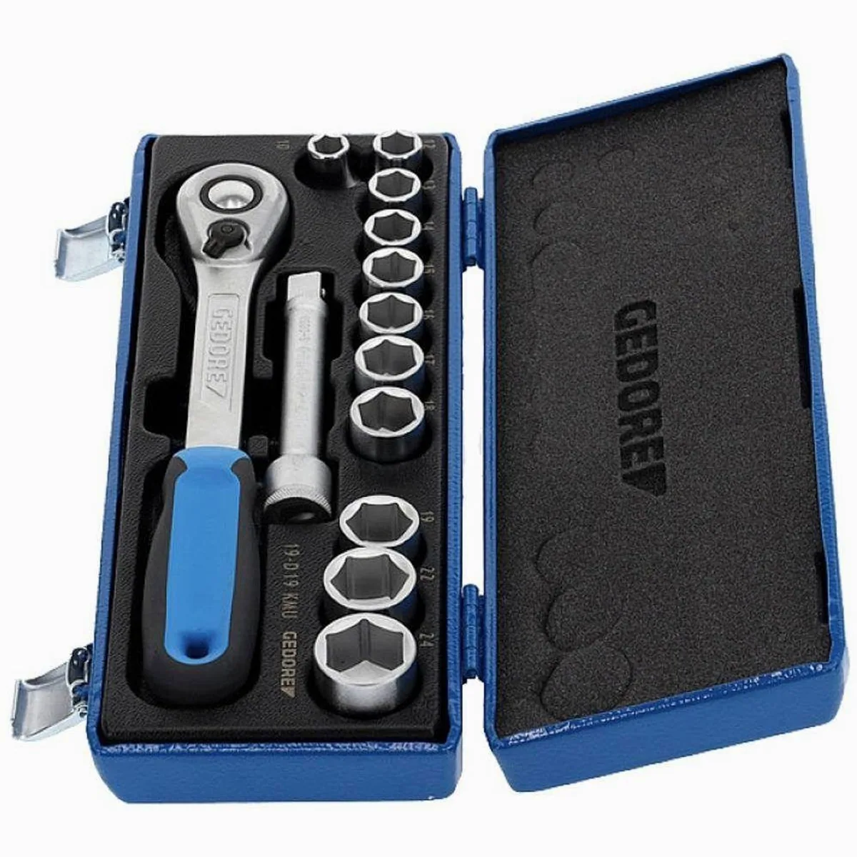 Gedore Steckschlüssel-Satz 1/2", 13-teilig, hochfest und präzise 2