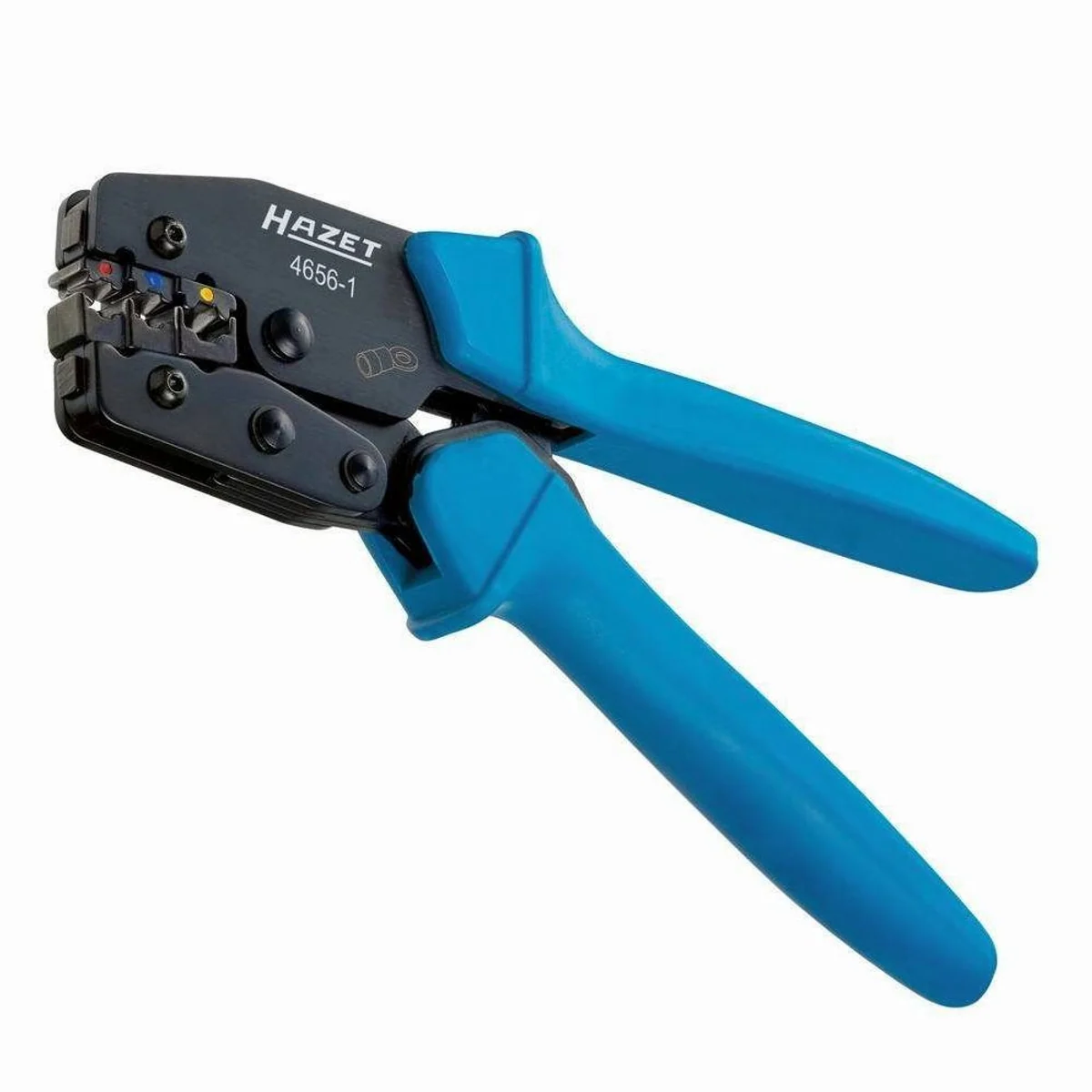 Hazet Crimpzange 4656-1, präziser Isolationscrimp, ergonomische Soft-Handgriffe 2