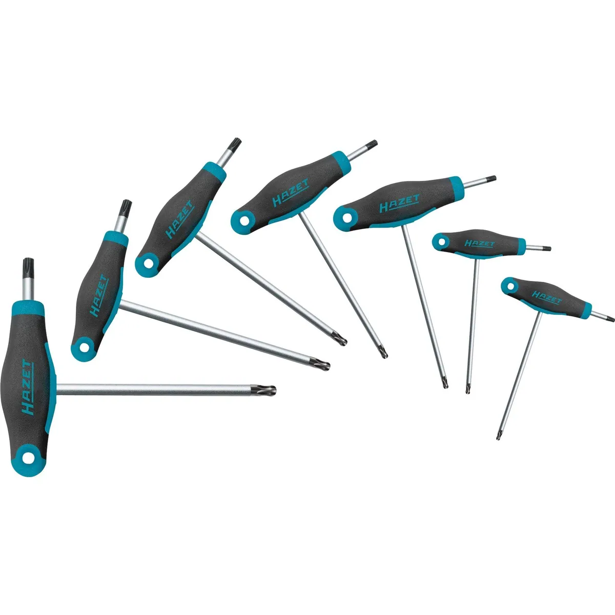 Hazet 829KKT/7 Schraubendreher-Satz, 7-teilig, ergonomischer T-Griff