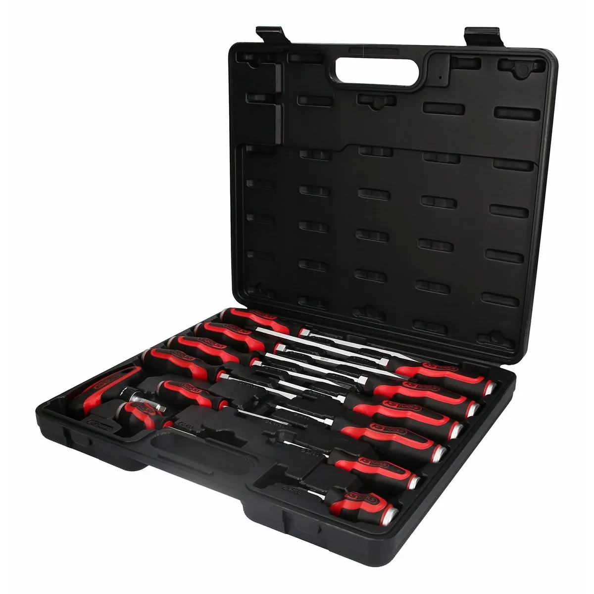 KS Tools ERGOTORQUEmax Schlagkappen-Schraubendreher-Satz, 13-teilig, präzise Verarbeitung, hohe Langlebigkeit, ergonomischer Griff 4