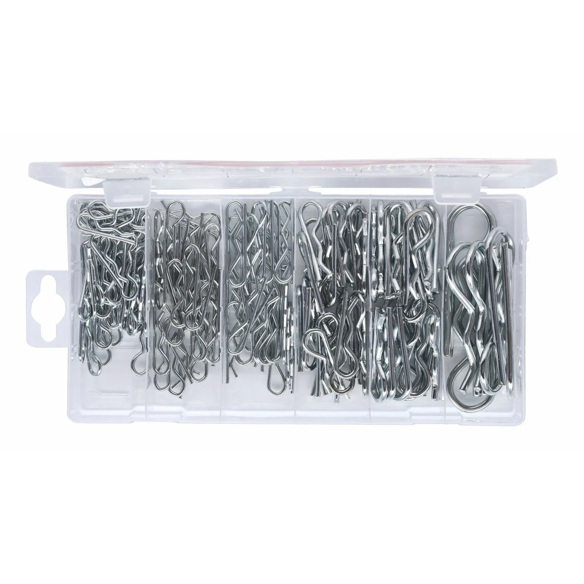KS Tools Sortiment Federsplinte, präzise Dimensionen 1,8 x 33 - 3,9 x 75, 150-teilig 4