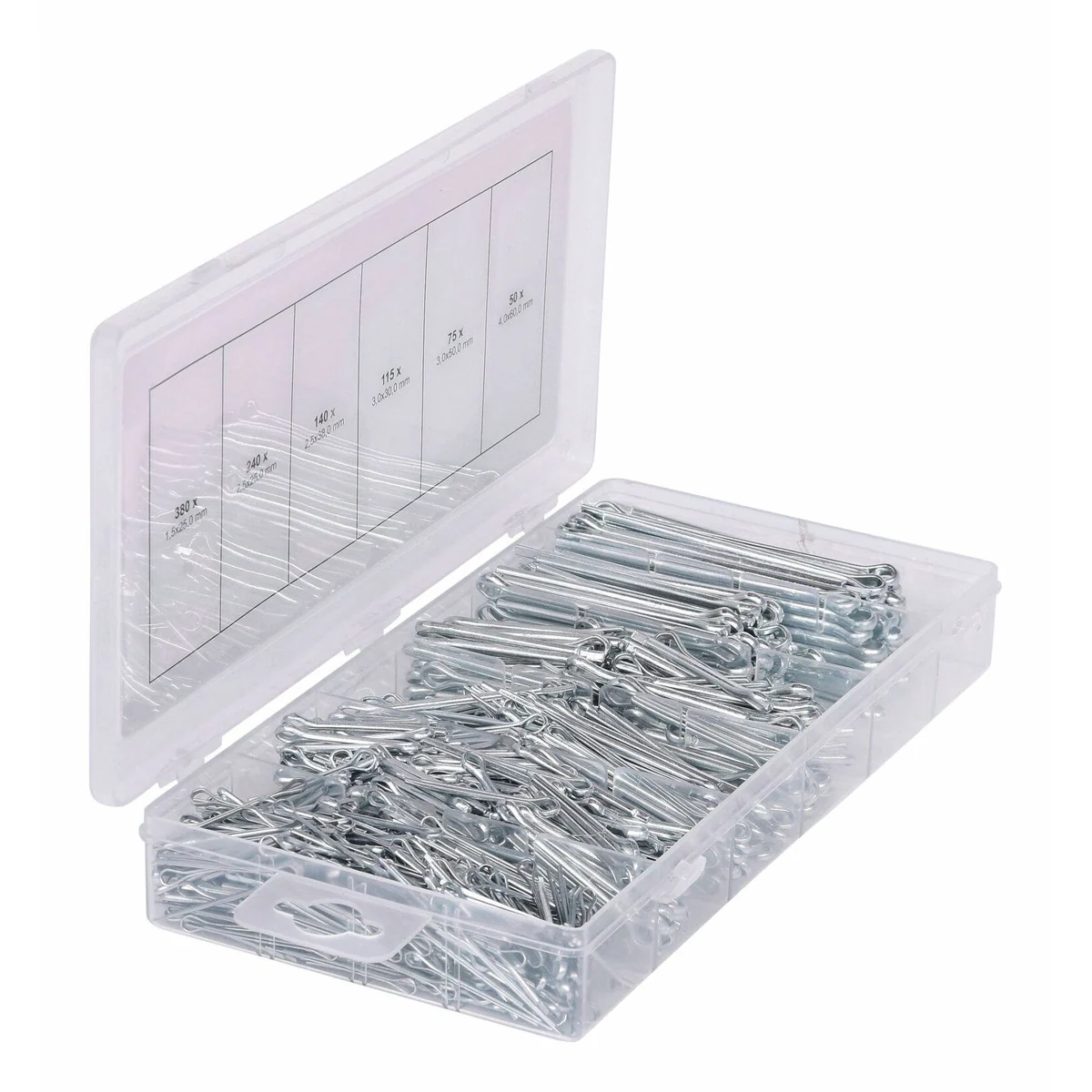 KS Tools Standardsplint, 1000-teilig, umfassendes Sortiment in Kunststoffkassette 4