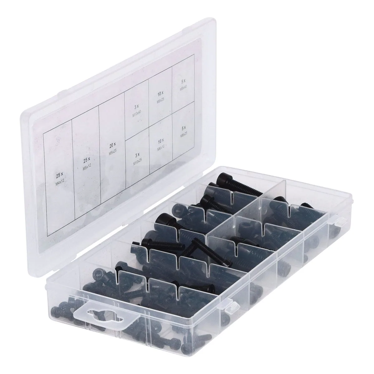 KS Tools Innensechskant-Schraubenset, 106-teilig, hochwertiger Kunststoffkassette 5