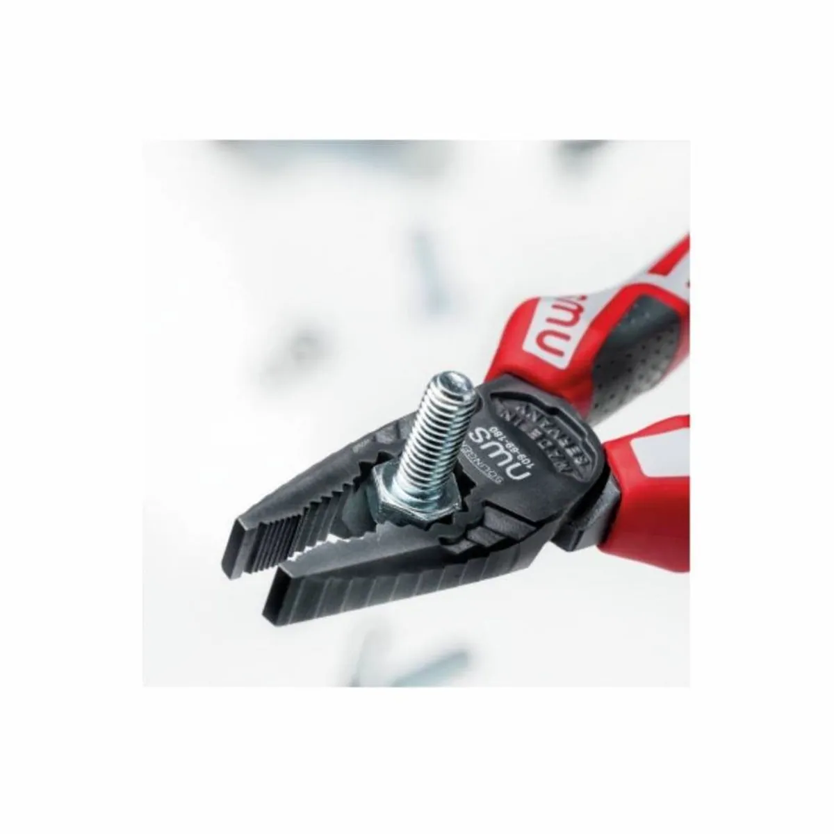 NWS Kombizange 109-69-180, ergonomische Griffgestaltung, integrierter Haltering 4