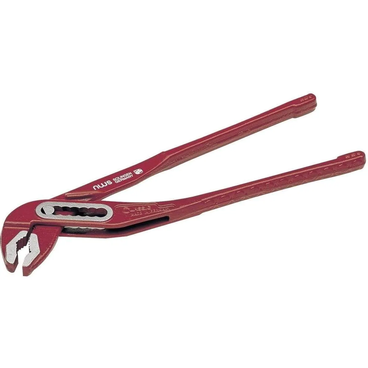 NWS Wasserpumpenzange 1651-11R-180, Schlüsselweite 40 mm, ergonomisches Design
