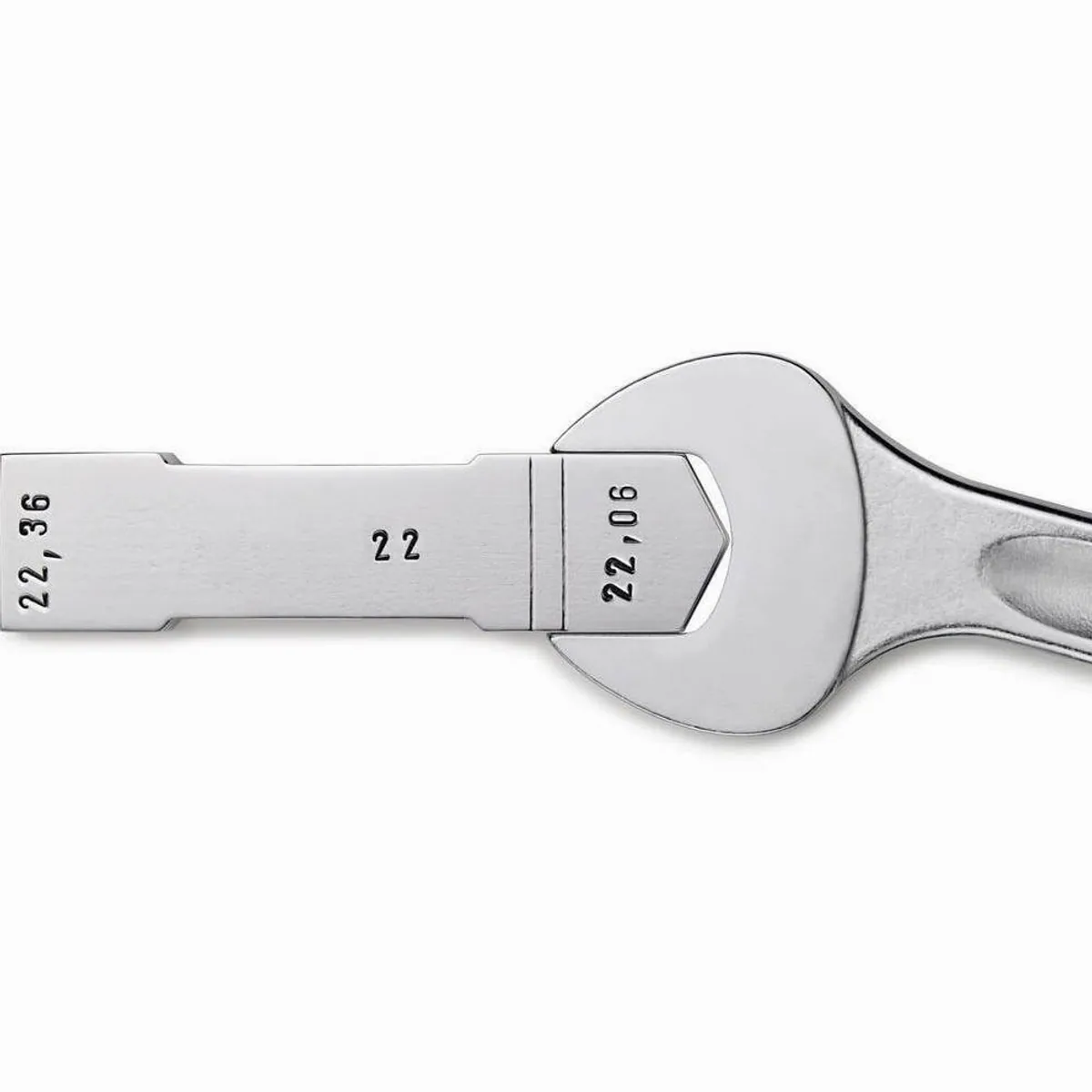 Stahlwille Maulschlüssel Doppelmaulschlüssel-Set MOTOR, 8-teilig, verchromte Oberfläche, robuste Rolltasche 4