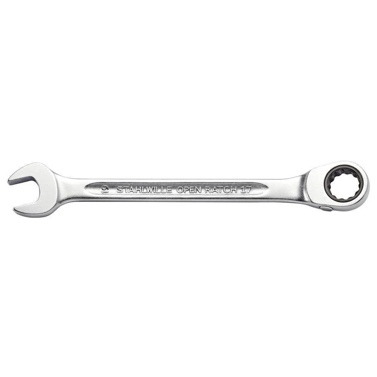 Stahlwille Ratschen-Ringmaulschlüssel-Satz OPEN-RATCH, hochwertige Materialien, praktische Rolltasche 4